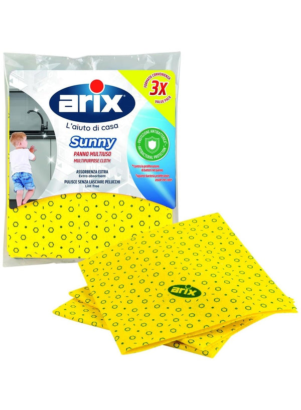 Arix Sunny Multipurpose Cloth Pack - 3 Pcs