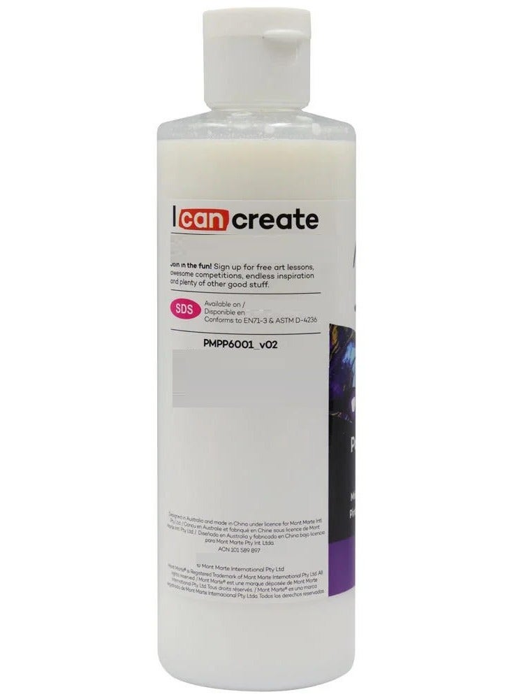 Mont Marte Pouring Acrylic Transparent Medium 240 ML
