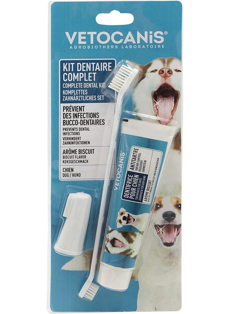Vetocanis Dog Dental Hygiene Brush Kit