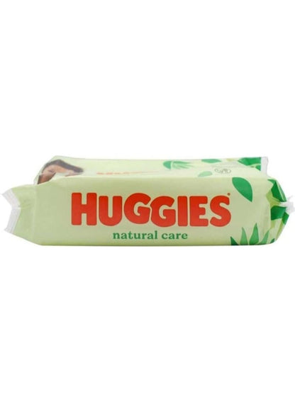 HUGGIES Natural Care Baby Wipes with Aloe Vera
