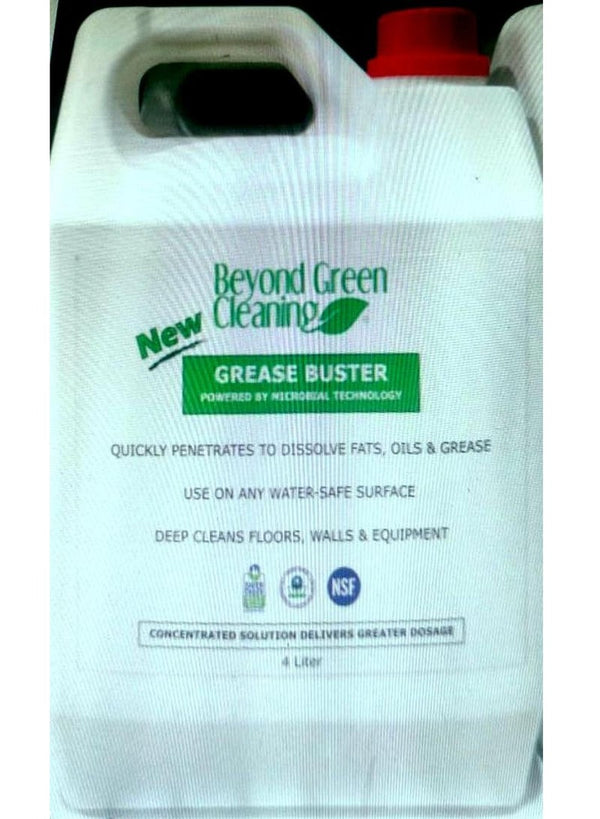 Grease Buster Liquid 4L - BEYOND GREEN CLEANING