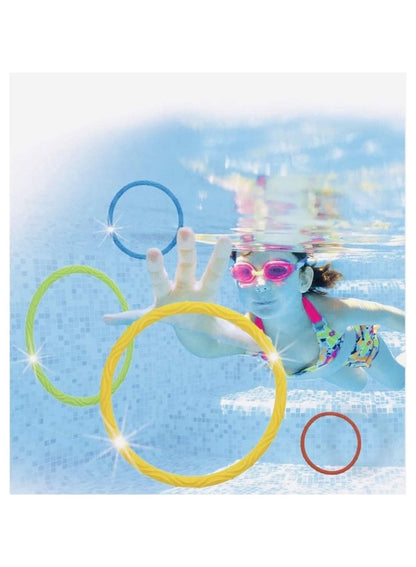 Colorful Dive Ring Set for Kids - Play Day