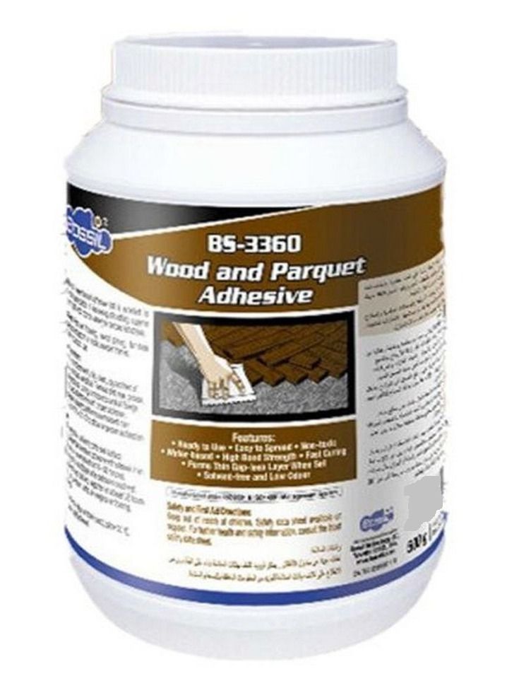 Bossil Bs-3360 Wood & Parquet Adhesive 500 Gram