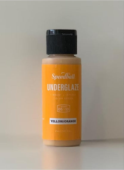 Speedball Ceramic Underglaze Yellow Orange 59.1 ML
