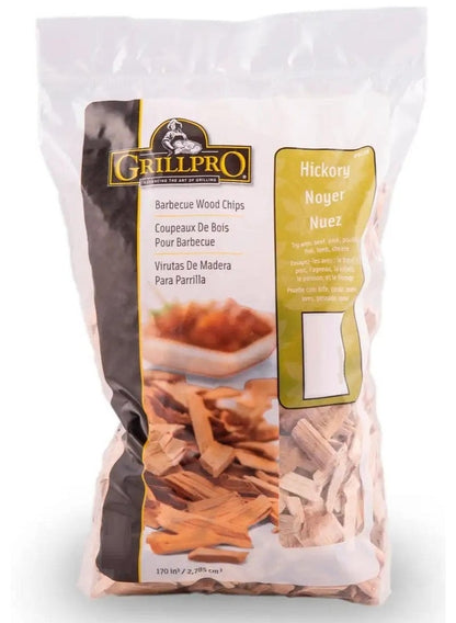 GrillPro Barbecue Hickory Wood Chips 1 Kg