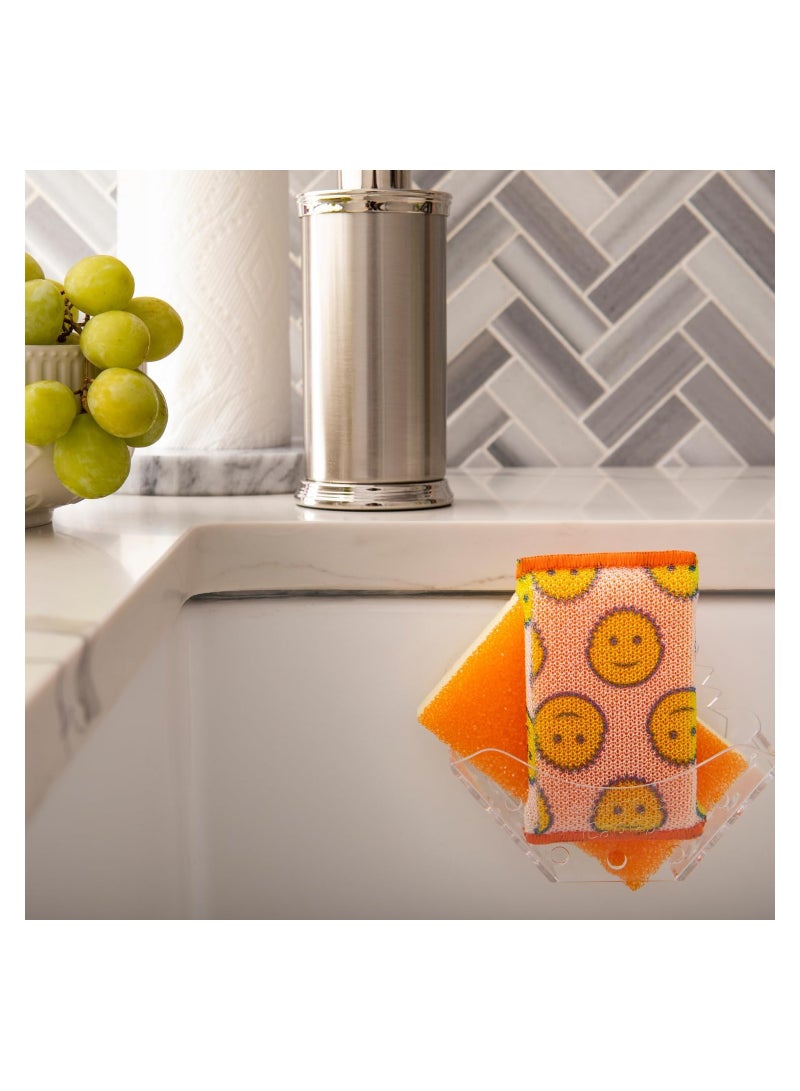 Scrub Daddy Sponge Caddy - Premium Kitchen Organizer