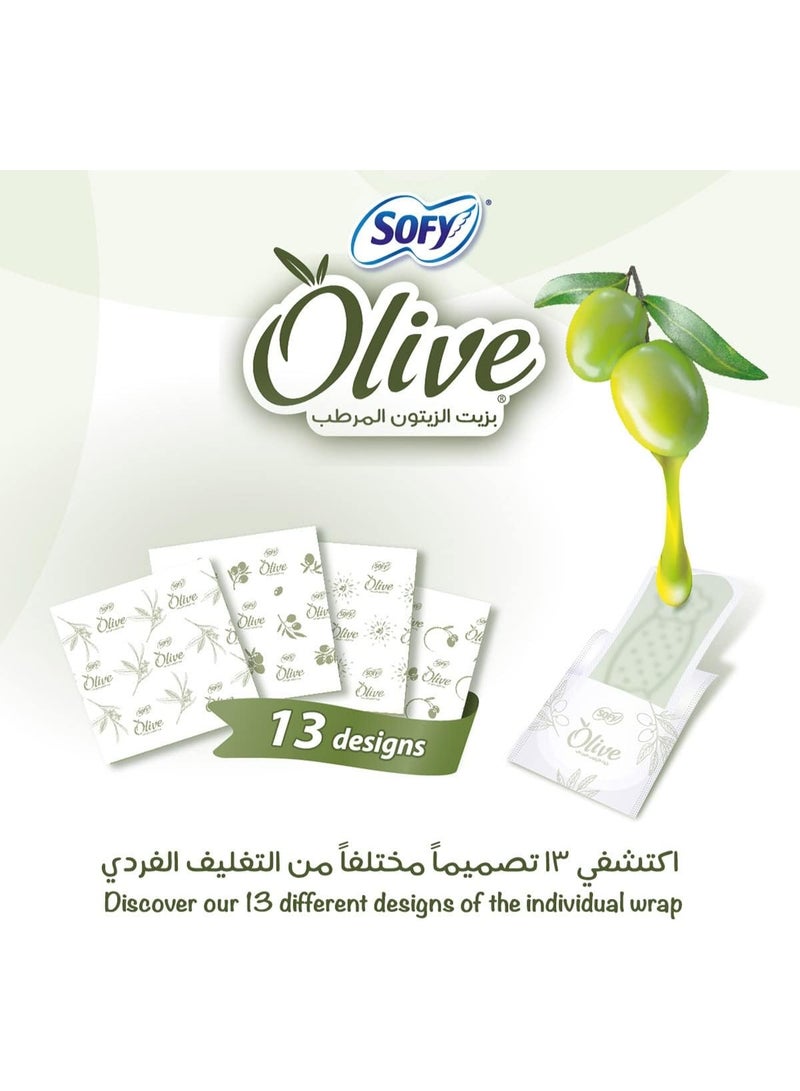Sofy Moisturizing Olive Oil Unscented Pantyliner