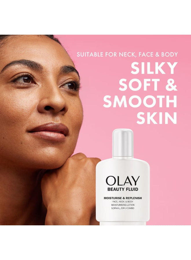 beauty fluid, beauty fluid face, cool dry, dermatologically tested, face neck, face neck moisturising, fluid face, fluid face neck, moisturising lotion, multi purpose, neck moisturising, neck moisturising lotion, olay, skincare, yet long