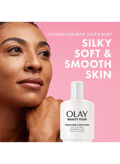 beauty fluid, beauty fluid face, cool dry, dermatologically tested, face neck, face neck moisturising, fluid face, fluid face neck, moisturising lotion, multi purpose, neck moisturising, neck moisturising lotion, olay, skincare, yet long