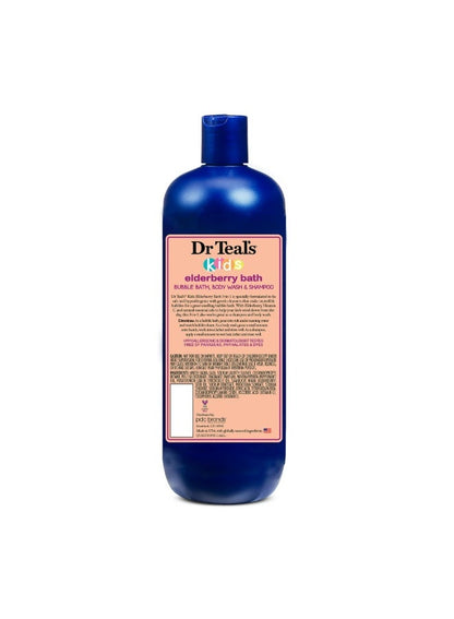 Dr Teal'S 3 In 1 Bubble Bath Body Wash & Shampoo