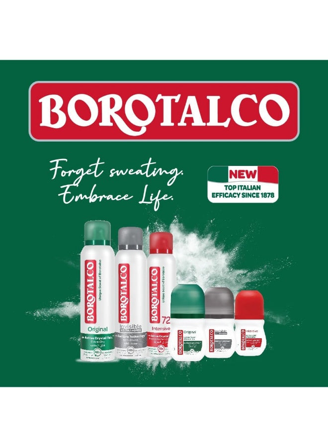 72h intensive, active crystal, active crystal talc, borotalco, crystal talc, crystal talc excessive, days key, deodorant spray, excessive perspiration, excessive perspiration deodorant, extra dry, perspiration deodorant, perspiration deodorant spray, talc
