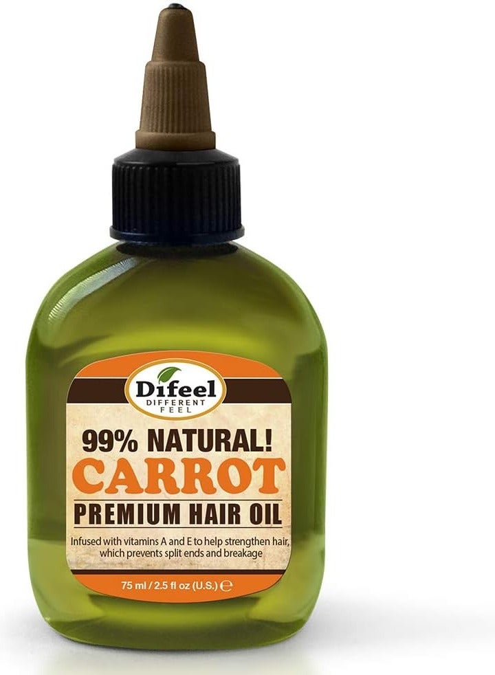 Difeel Premium Natural Blend Carrot Hair Oil 75 ML
