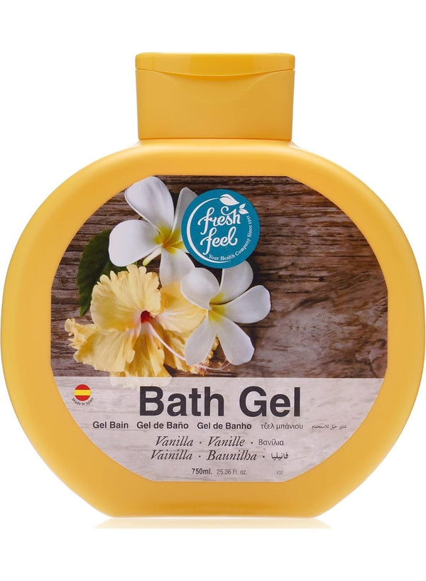 FRESH FEEL Vanilla Bath Gel 750 ML
