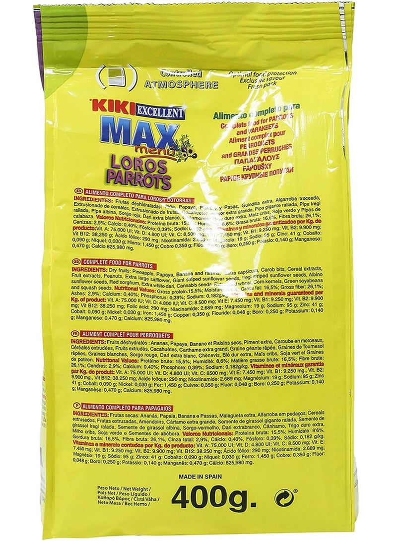 Premium Dry Food for Loros Parrots by KIKI