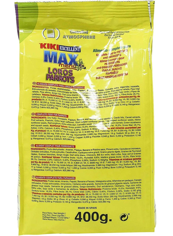 Premium Dry Food for Loros Parrots by KIKI