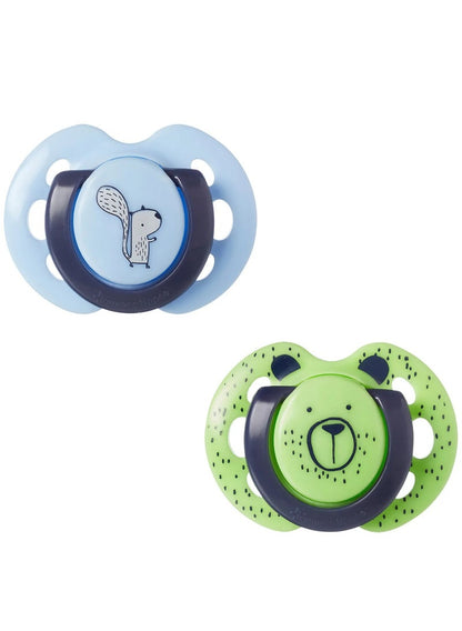 Tommee Tippee Fun Friends 2 Orthodontic Soothers