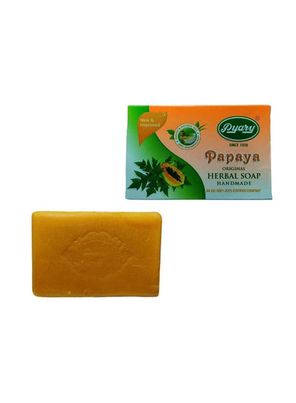 Pyary Papaya Herbal Soap 75gm - Premium Skin Care