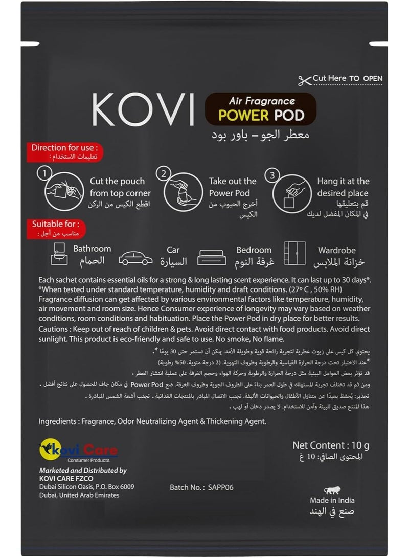 Kovi Air Fragrance Power Pod Black Oud 10g