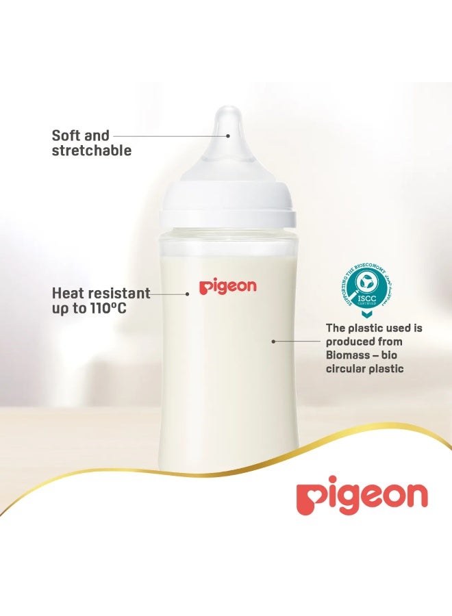 Pigeon Softouch Wide Neck Feeding Bottle 330 ML
