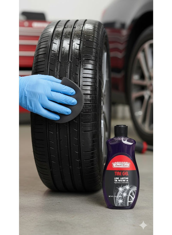 SMART CAR Tire Protectant Gel - Long Lasting Shine