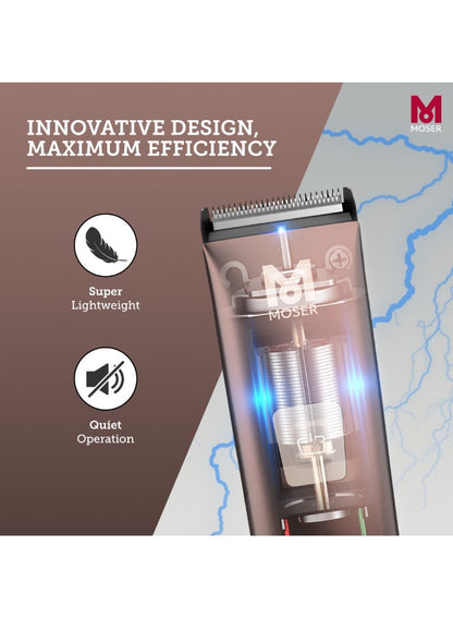 MOSER Li+Pro2 Cordless Hair Clipper for Men