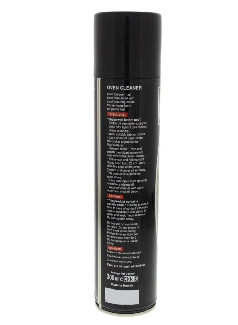Kwik Shine Oven Cleaner 300 ML
