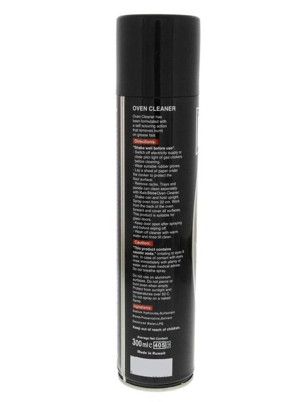 Kwik Shine Oven Cleaner 300 ML