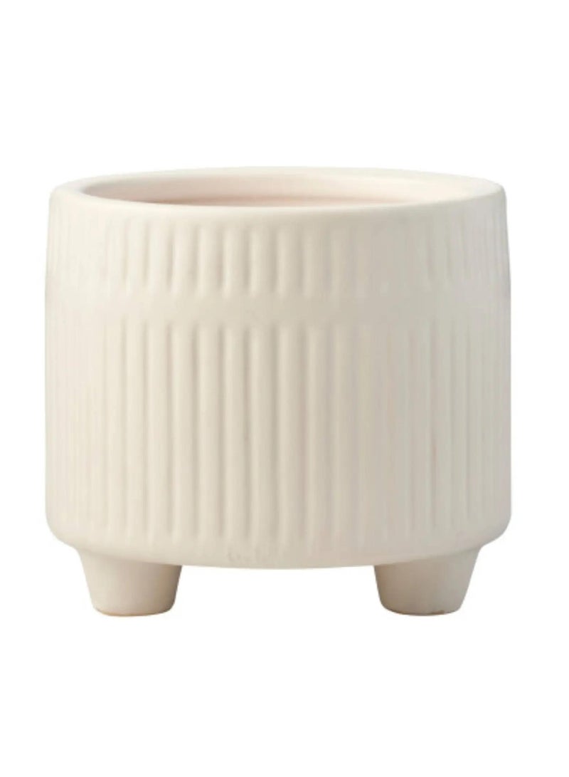 Waxworks Citronella Candle - Ceramic Ripple Pot