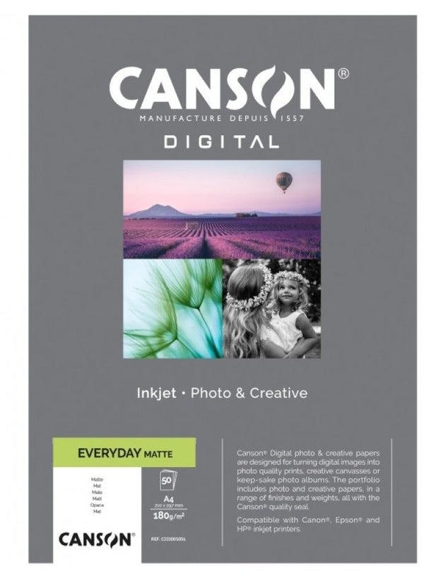 Canson Digital Everyday Matt A4 50 Sheets
