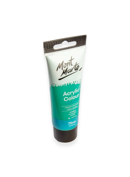 Mont Marte Viridian Acrylic Paint 75 ML Tube
