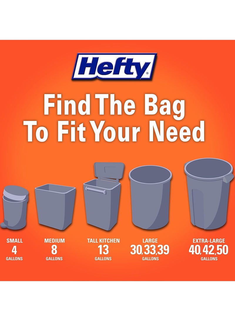 Hefty Ultra Strong Lawn And Leaf Trash Bags