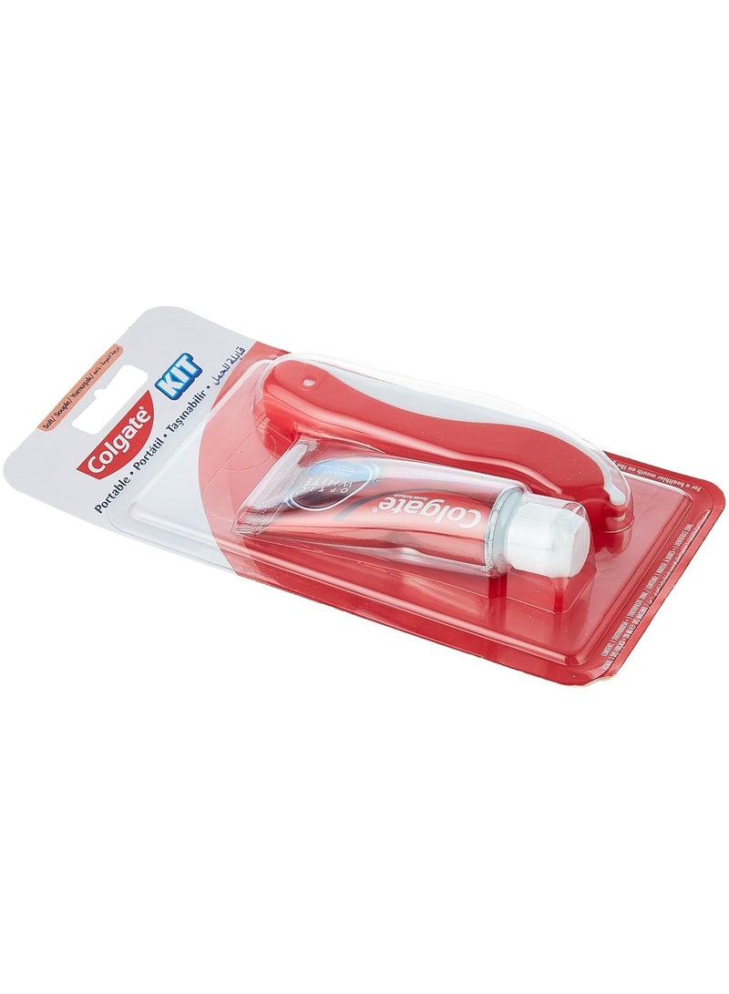Colgate Travel Kit with Whitening Toothpaste