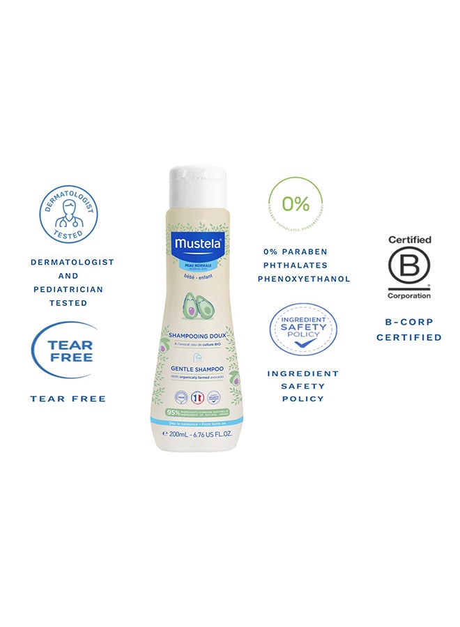 Mustela Gentle Baby Shampoo with Avocado, 200ml