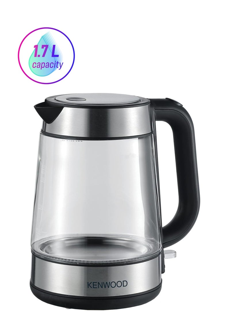 KENWOOD Cordless Glass Electric Kettle 1.7 L