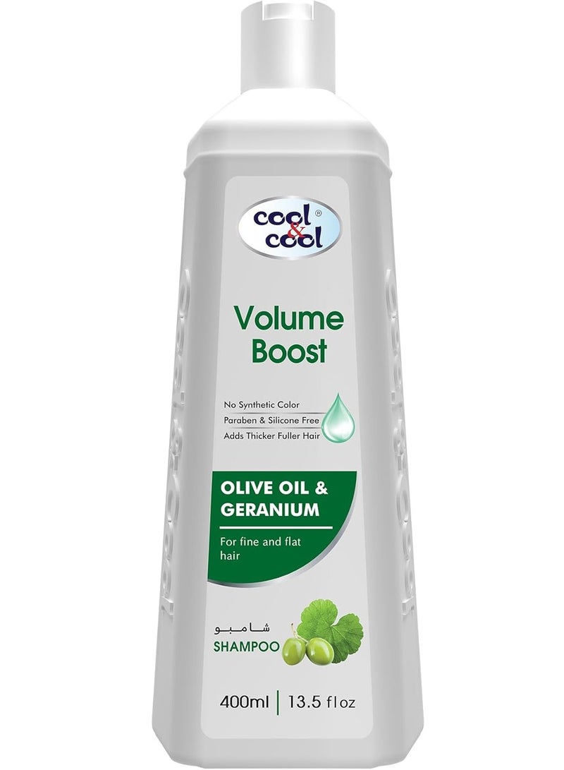 Cool & Cool Olive Oil & Geranium Shampoo 400 ML