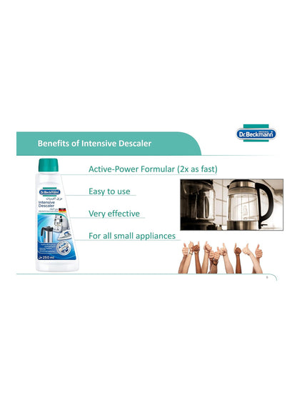 descaler, dr beckmann, intensive, intensive descaler