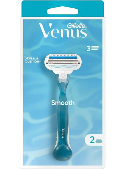 Gillette Venus Razor Handle + Razor Blade X2
