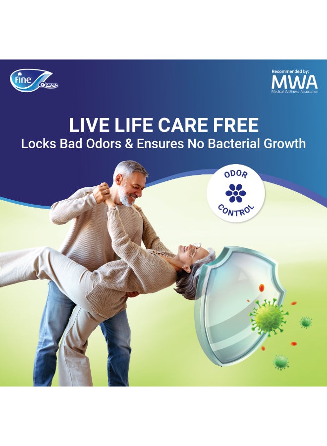 Fine Care Incontinence Pull-Up Diapers Medium