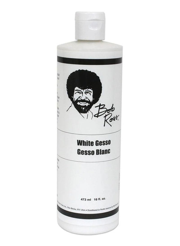 Bob Ross White Gesso Liquid Primer 473ml