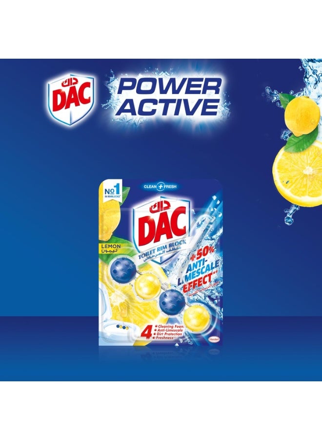 Dac 24/7 Clean And Fresh Toilet Rim Block Lemon