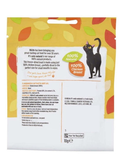 HiLife Chicken Breast Treats 10G Bag