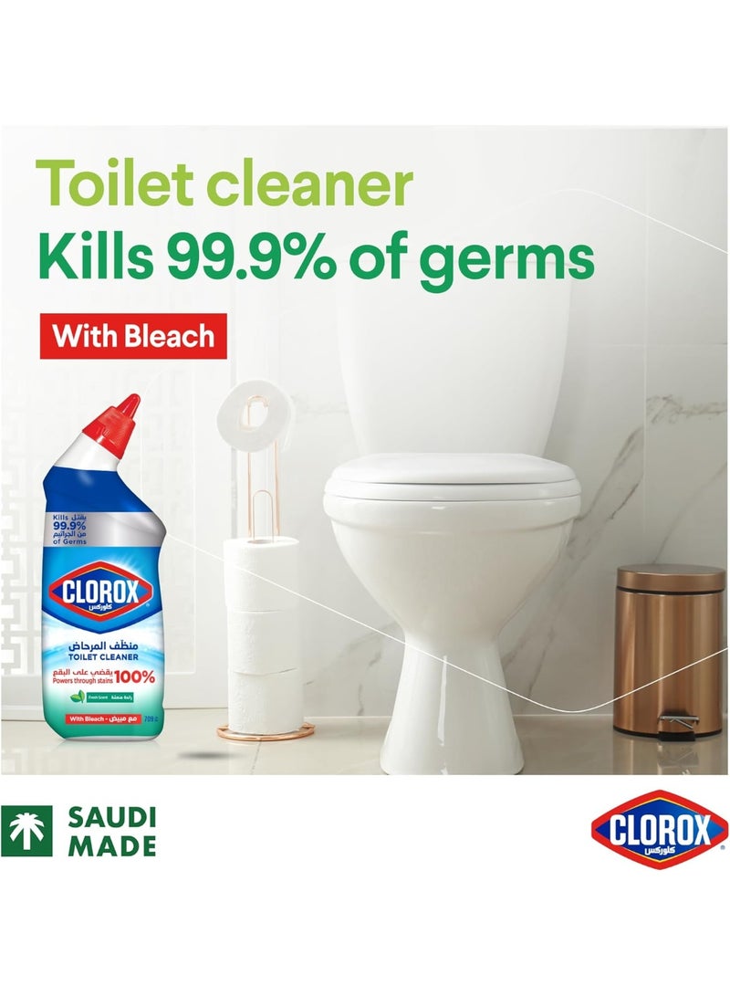Clorox Fresh Scent Toilet Bowl Cleaner 709 ML