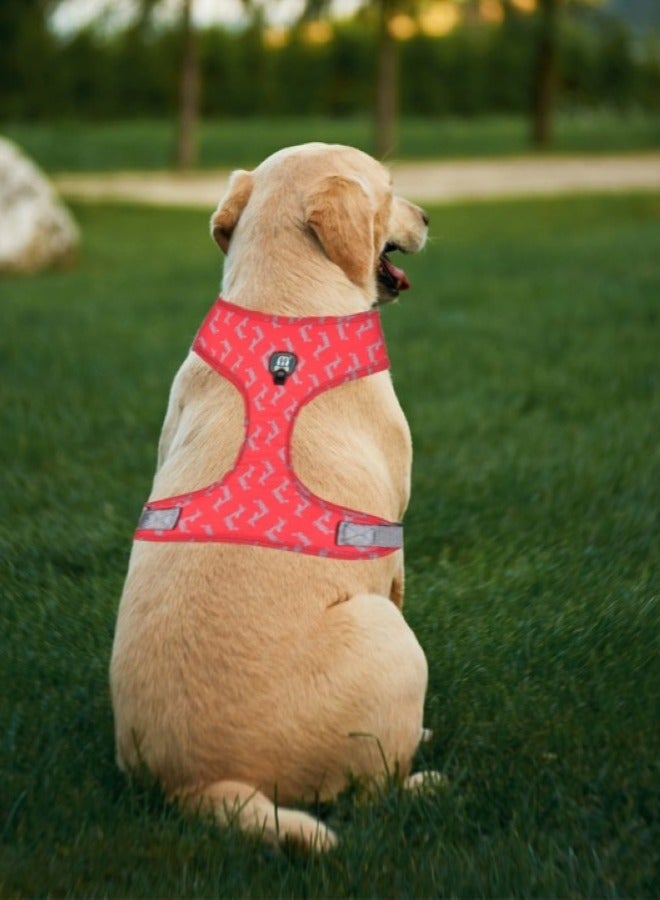 Premium Printed Dog Harness Large - Generic