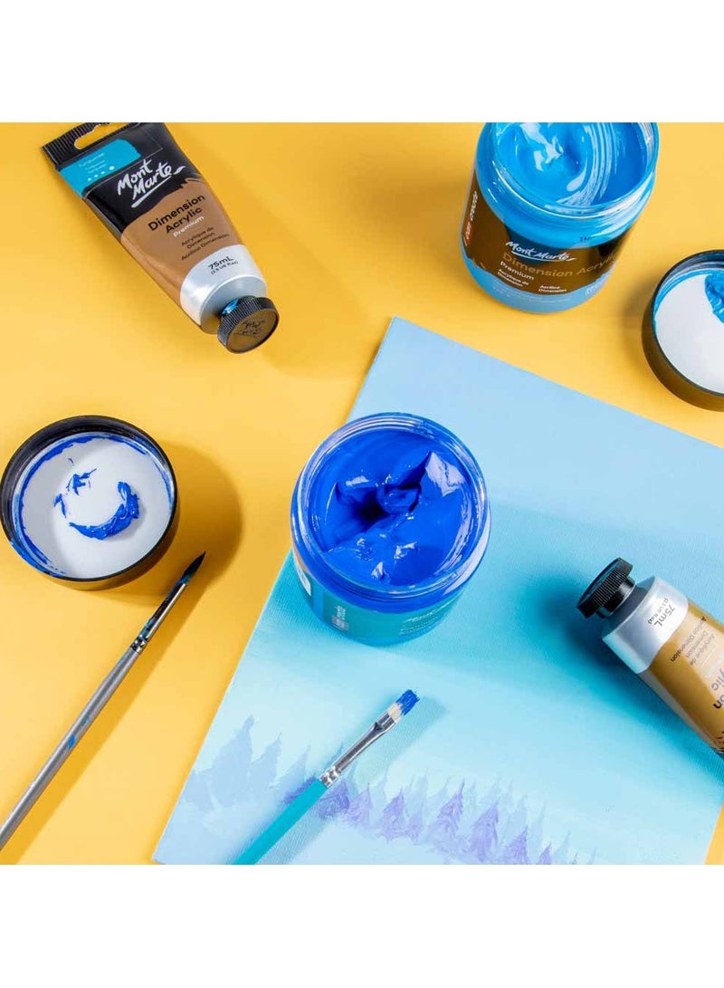 Mont Marte Dimension Acrylic 250ML Gold