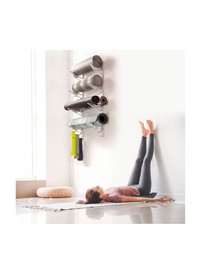 Delta 4 Tier Home Gym Storage Rack by Delta