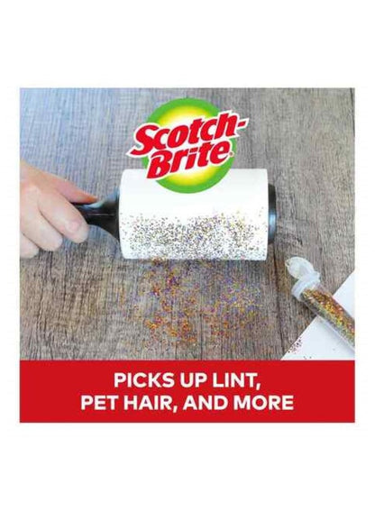 Scotch Brite Lint Roller 30 Sheets Black
