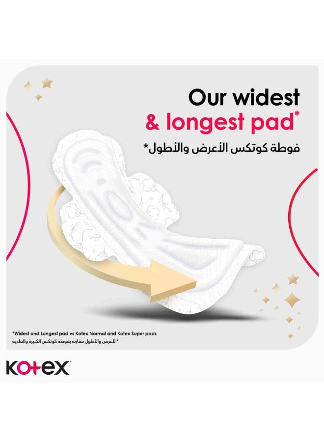 Kotex Maxi Protect Overnight Pads 24 Pcs