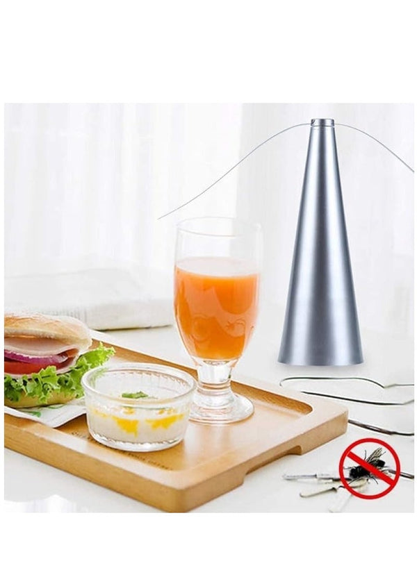 MAAGEN Fly Repellent Fan Silver