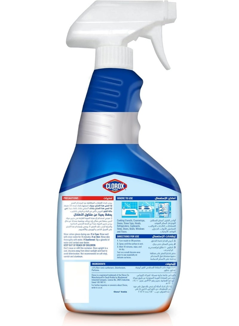 Clorox Kitchen Spray Cleaner Bleach Free 750 ML
