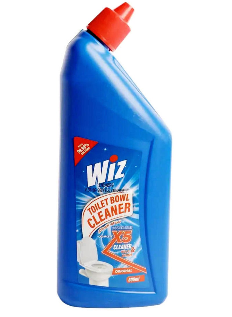 Premium WIZ Toilet Bowl Cleaner 800 ML